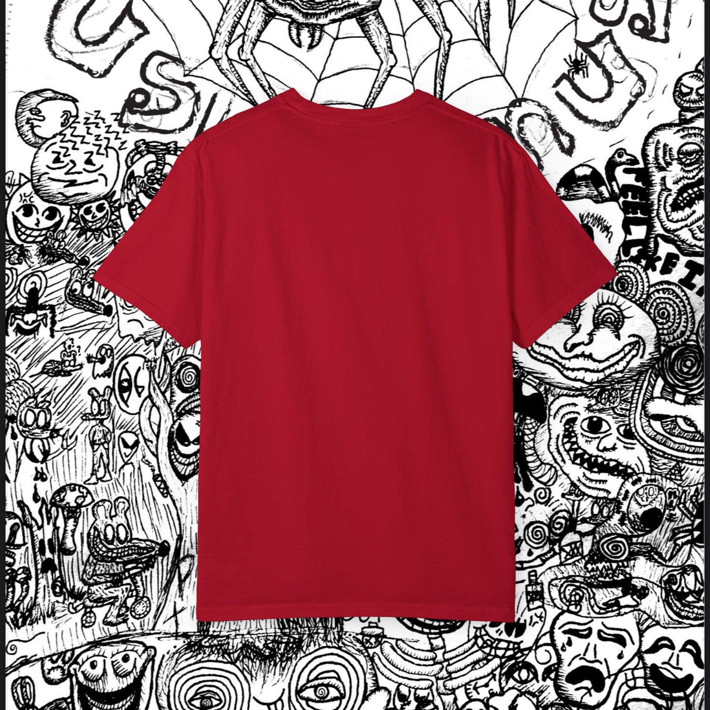 Grimy Art Spider Tee Unisex