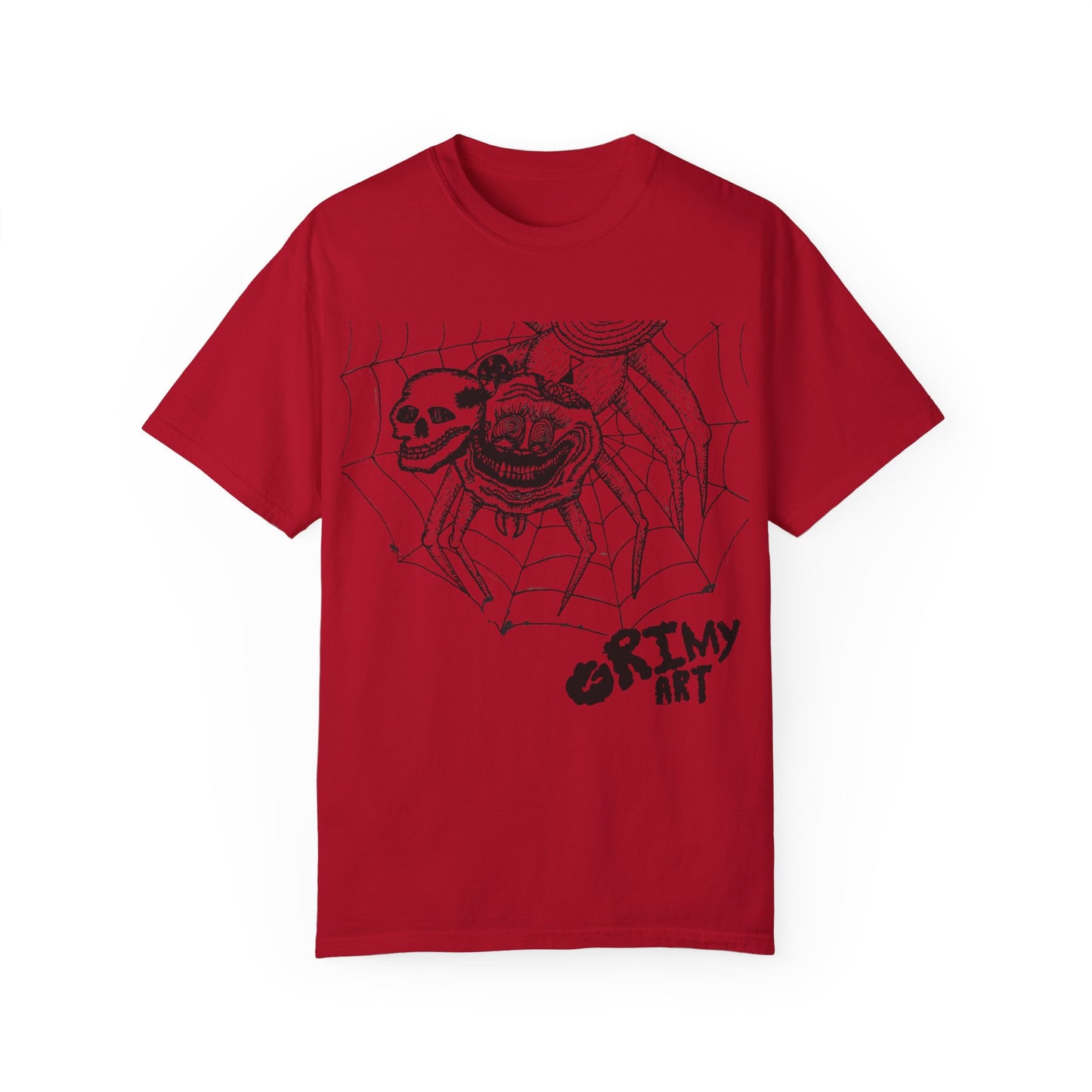 Grimy Art Spider Tee Unisex