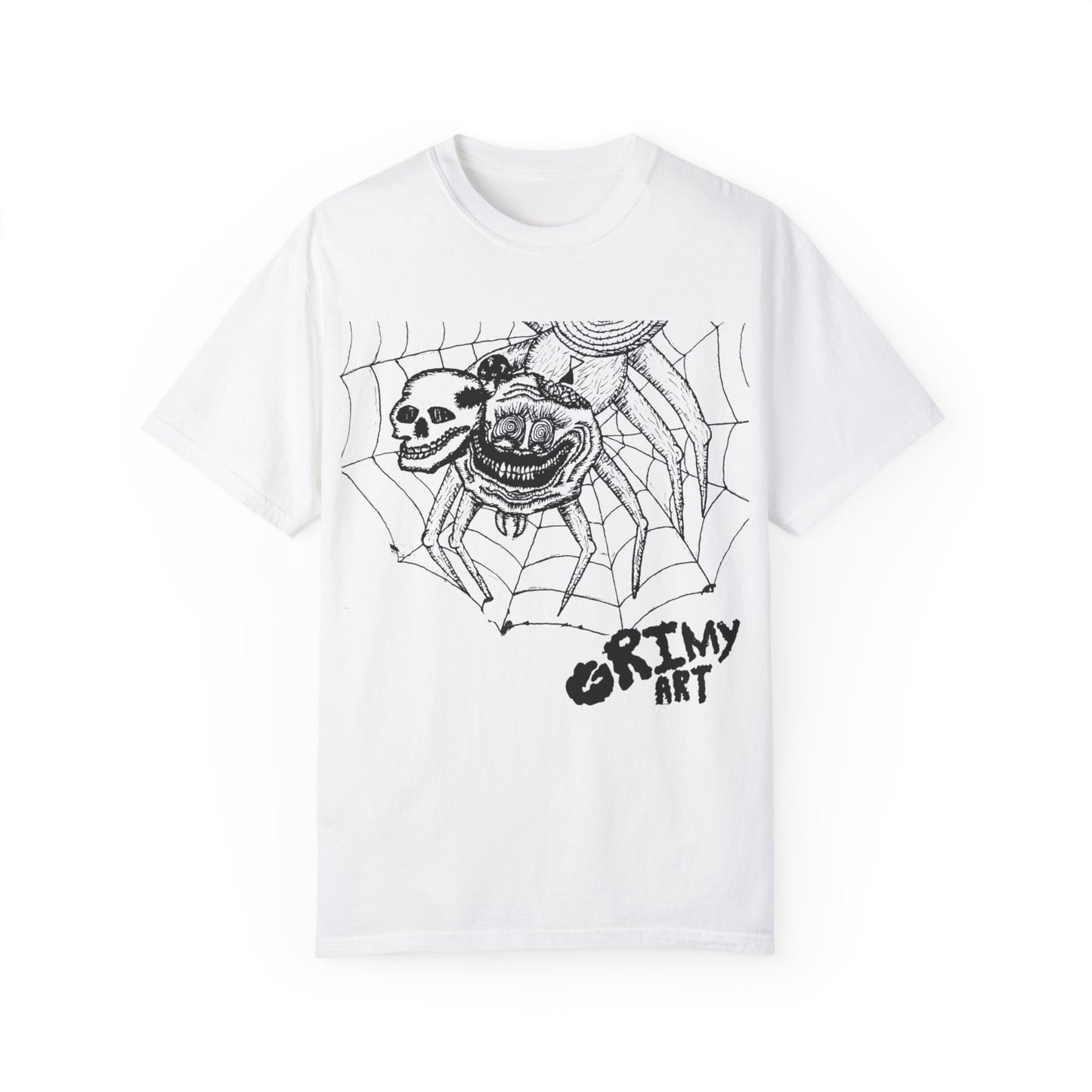 Grimy Art Spider Tee Unisex