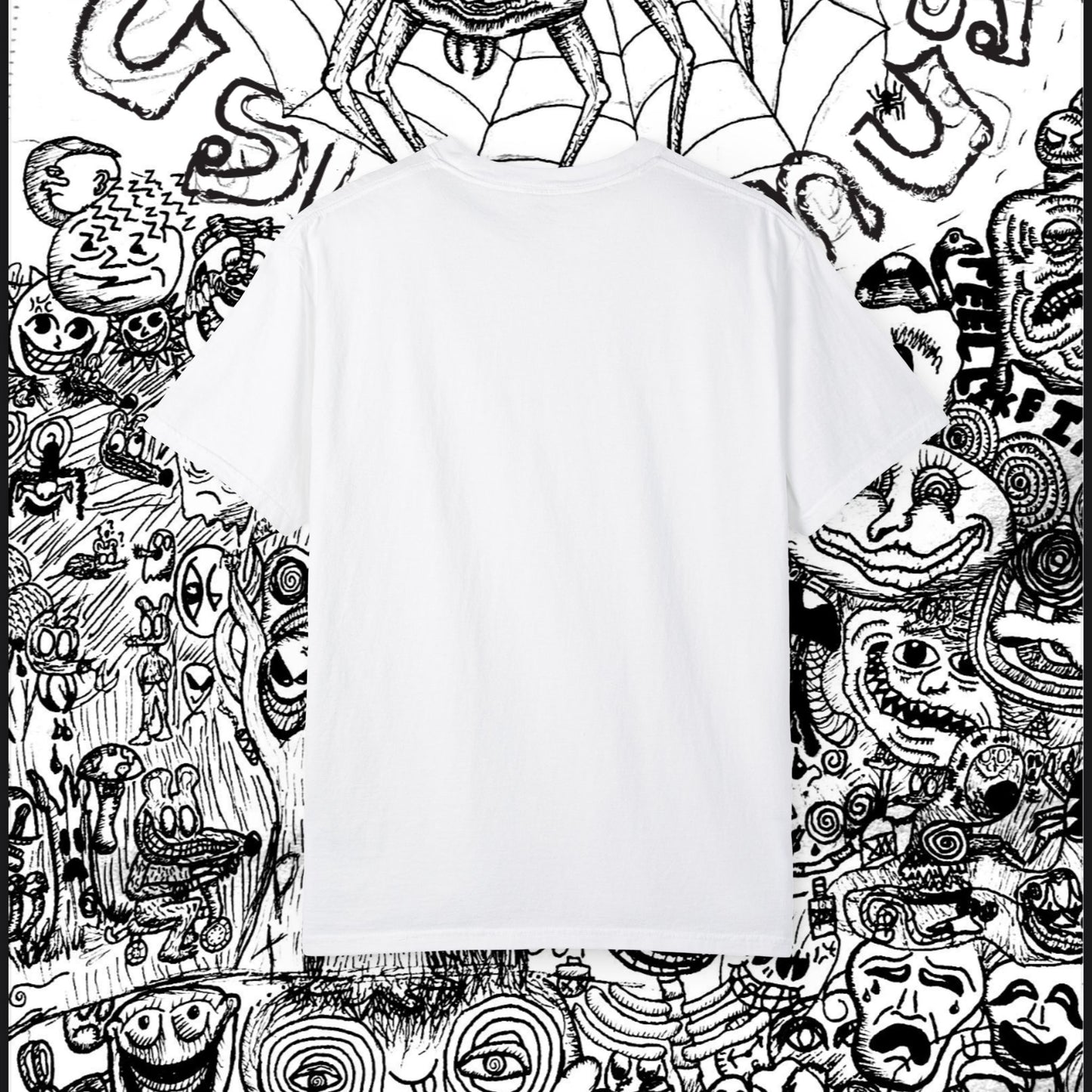 Grimy Art Spider Tee Unisex