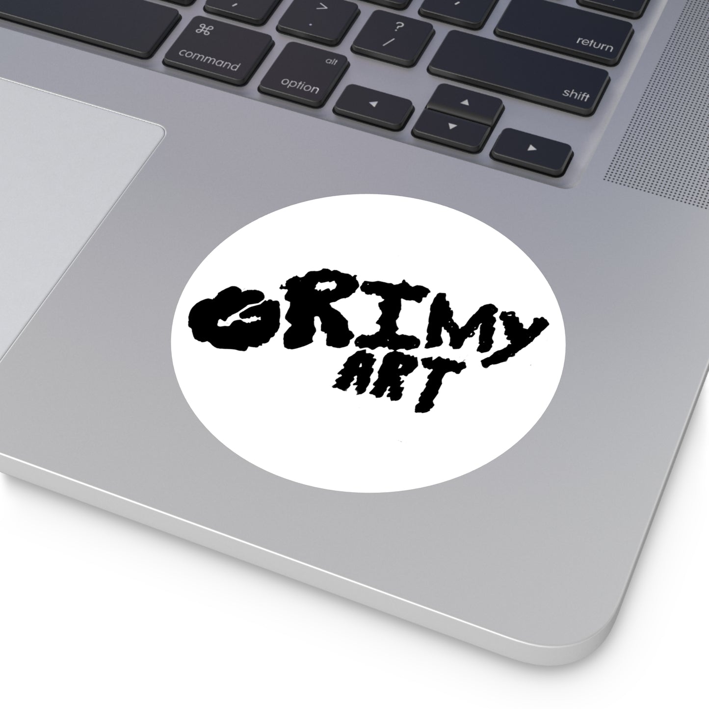 Grimy Art Round Vinyl Stickers