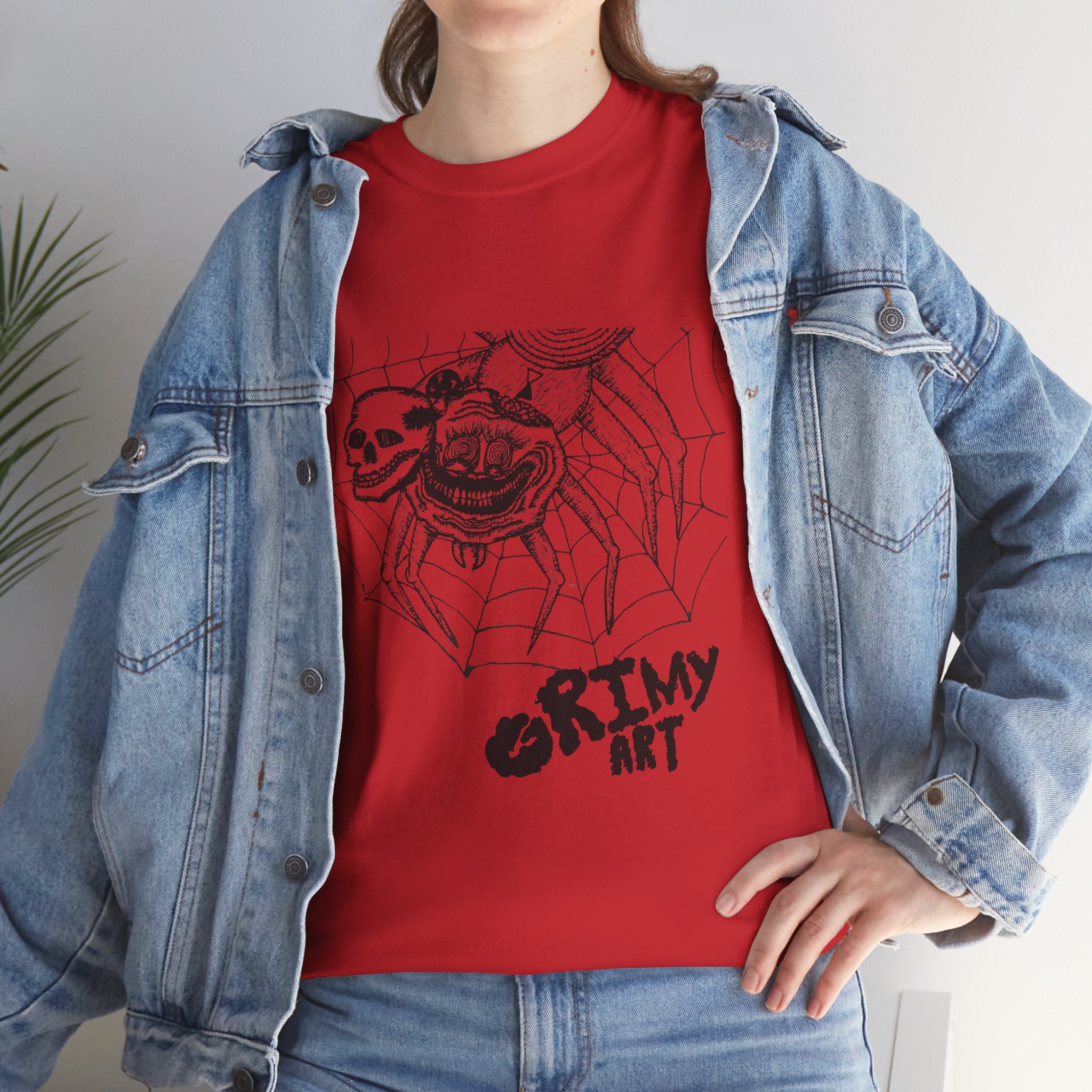 m*@様 デラロミラノ　サイズXL Grimy Art Spider Tee